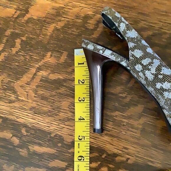 Marc Fisher sparkly cheetah platform heels - Picture 11 of 12